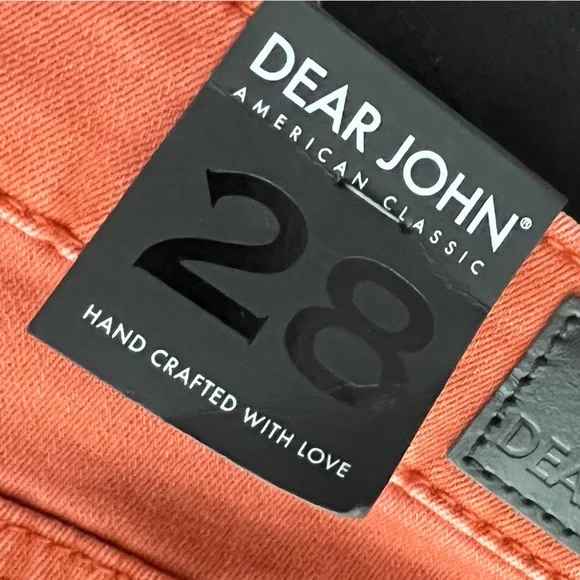 DEAR JOHN Women’s Size Burnt Orange New With Tags. Skinny Distressed - Picture 12 of 13
